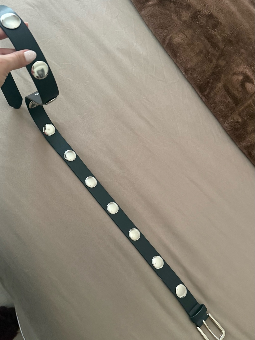 Black and Silver belt